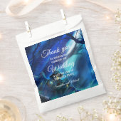 ハロウィン結婚の真夜中に名前を追加ありがとう フェイバーバッグ (クリップ留めされた状態)