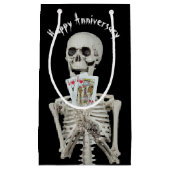 ハロウィン結婚の記念日 スモールペーパーバッグ (正面)