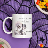ハロウィン結婚の骨組み コーヒーマグカップ