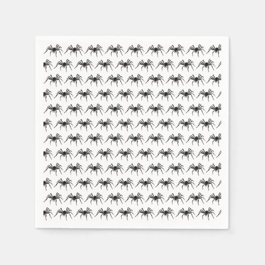 ハロウィン結婚の スタンダードカクテルナプキン (正面)