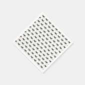 ハロウィン結婚の スタンダードカクテルナプキン (角)