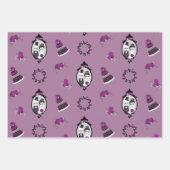 ハロウィン結婚の ラッピングペーパーシート (正面2)