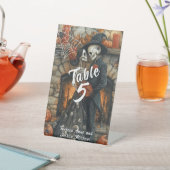 ハロウィン結婚ズスケルトンブラックスパイダーズこうもり 台座サイン (インサイチュ)