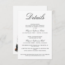 ハロウィン結婚ヴィレッジエンクロージャカード エンクロージャーカード