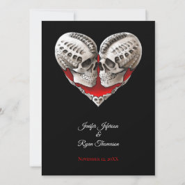 ハロウィン結婚式招待状 招待状