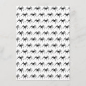 ハロウィン結婚詳細 エンクロージャーカード (裏面)