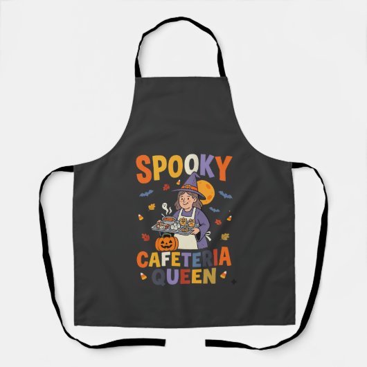 ハロウィン給食クイーン エプロン (正面)