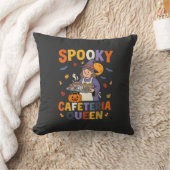 ハロウィン給食クイーン クッション (ブランケット)