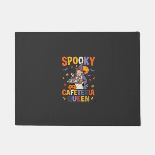 ハロウィン給食クイーン ドアマット (正面)
