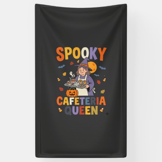 ハロウィン給食クイーン 横断幕 (縦)