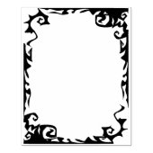 ハロウィン縁どアートスタンプ ラバースタンプ (インプリント)