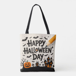 ハロウィン腕袋 トートバッグ