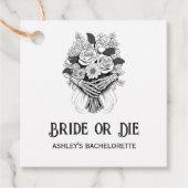 ハロウィン花嫁か死か ブライズパーティ フェイバータグ (正面)