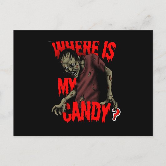 ハロウィン葉書 ポストカード (正面)