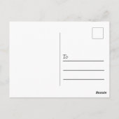 ハロウィン葉書 ポストカード (裏面)
