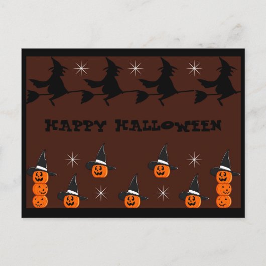 ハロウィン葉書 ポストカード (正面)