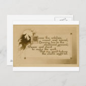 ハロウィン葉書 ポストカード (正面/裏面)