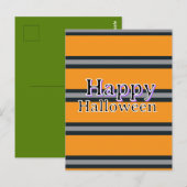 ハロウィン葉書 ポストカード (正面/裏面)