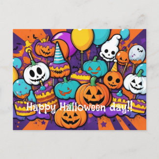 ハロウィン葉書 ポストカード
