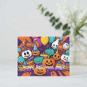 ハロウィン葉書 ポストカード (スタンド正面)