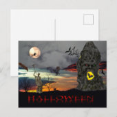 ハロウィン葉書 ポストカード (正面/裏面)