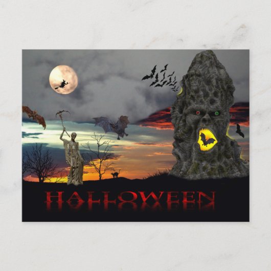 ハロウィン葉書 ポストカード (正面)