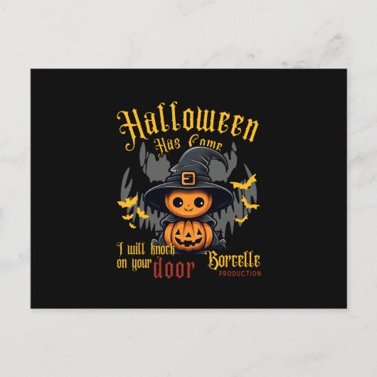 ハロウィン葉書 ポストカード (正面)