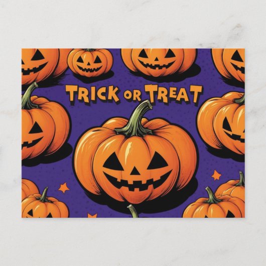 ハロウィン葉書 ポストカード (正面)