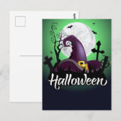 ハロウィン葉書 ポストカード (正面/裏面)
