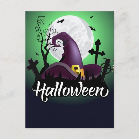 ハロウィン葉書 ポストカード (正面)