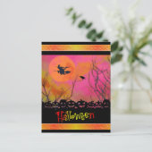 ハロウィン葉書 ポストカード (スタンド正面)