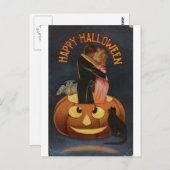 ハロウィン葉書 ポストカード (正面/裏面)