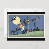 ハロウィン葉書 ポストカード (正面/裏面)