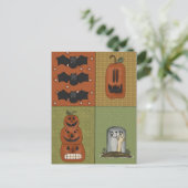 ハロウィン葉書 ポストカード (スタンド正面)