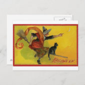 ハロウィン葉書 ポストカード (正面/裏面)