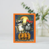 ハロウィン葉書 ポストカード (スタンド正面)