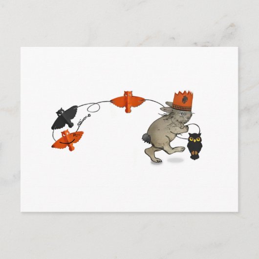 ハロウィン葉書 ポストカード (正面)