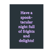 ハロウィン葉書