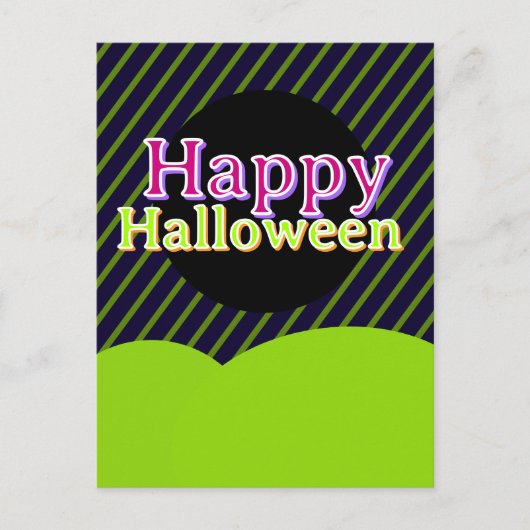 ハロウィン葉書 ポストカード (正面)