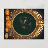 ハロウィン葉書。ムカつく！ ポストカード (正面)