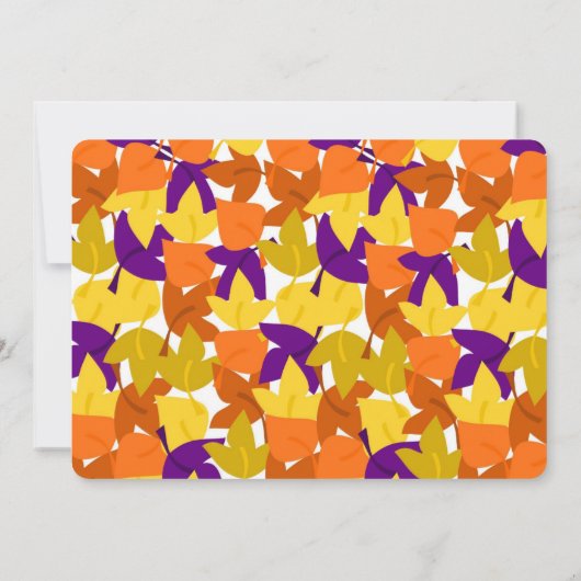 ハロウィン装飾 招待状 (裏面)