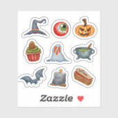ハロウィン要素ステッカーコレクション シール (シート)
