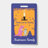 ハロウィン誕生日ありがとう バッジ (裏面)