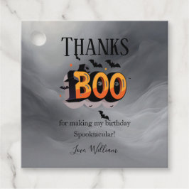 ハロウィン誕生日おめでとう!BOOに感謝 フェイバータグ