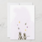 ハロウィン誕生日ガール招待状 招待状 (裏面)