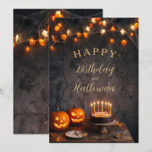 ハロウィン誕生日グロー