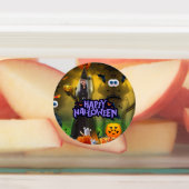 ハロウィン誕生日パーティーの招待状 ラベル (貼付)