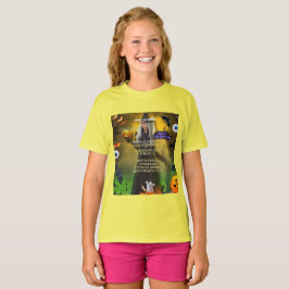 ハロウィン誕生日パーティーの招待状 Spooktacular Tシャツ