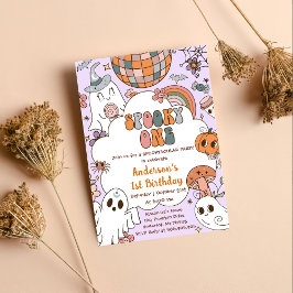 ハロウィン誕生日不気味ワンパーティー 招待状