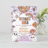 ハロウィン誕生日不気味ワンパーティー 招待状 (スタンド正面)